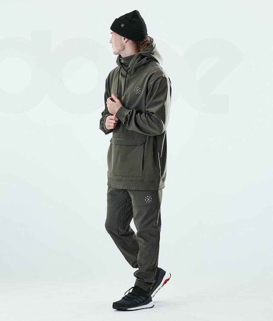 Olive Men's Dope Nomad Outdoor Pants | NZ_D1964