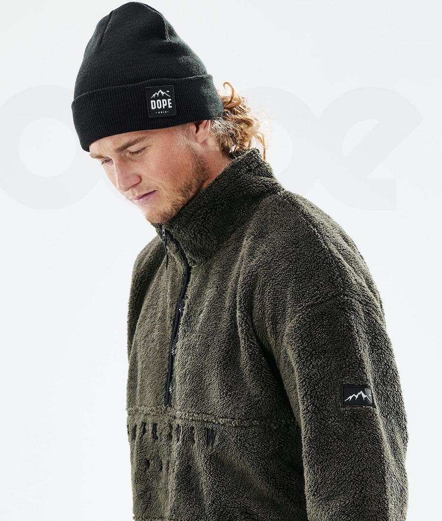 Olive Men's Dope Pile 2021 Fleece | NZ_D2281