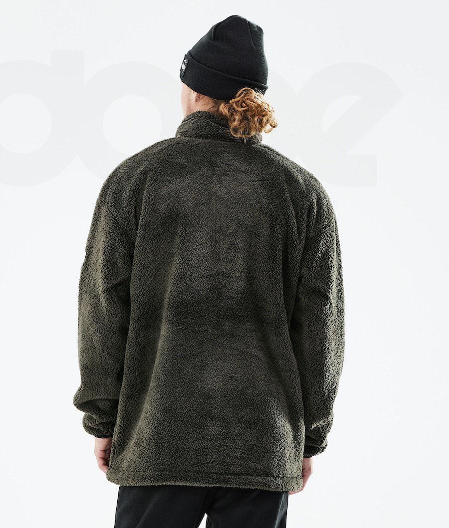 Olive Men's Dope Pile 2021 Fleece | NZ_D2281