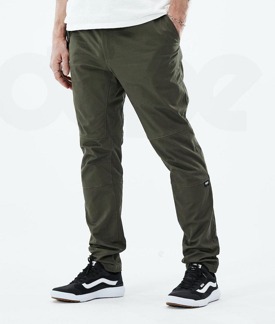 Olive Men\'s Dope Rover Outdoor Pants | NZ_D1373