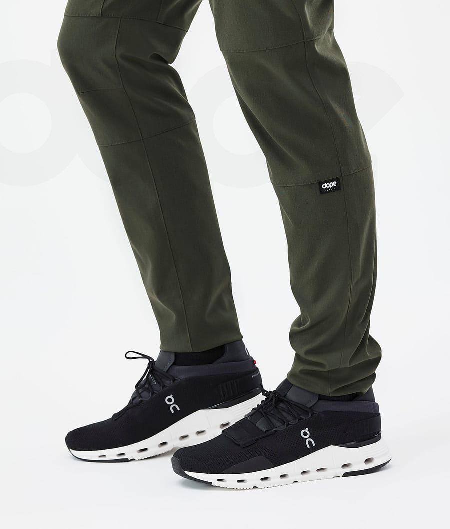 Olive Men's Dope Rover Tech Outdoor Pants | NZ_D2478