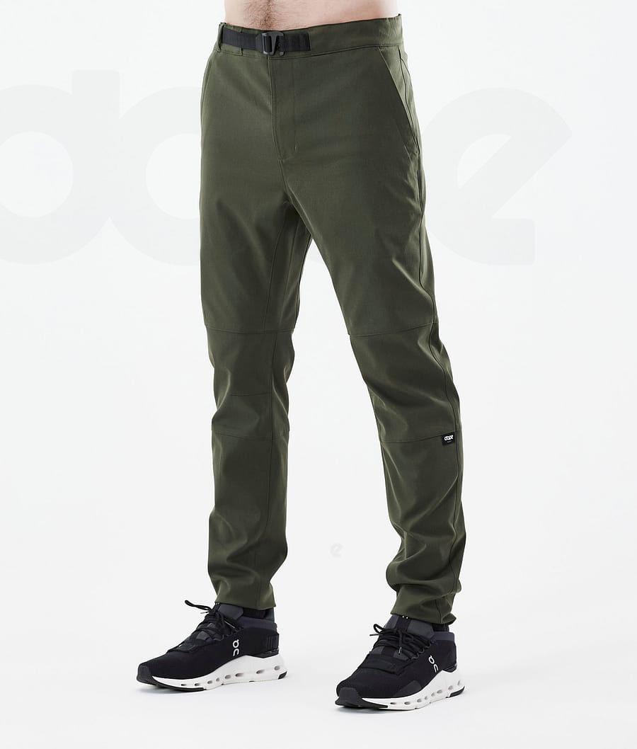Olive Men's Dope Rover Tech Outdoor Pants | NZ_D2478