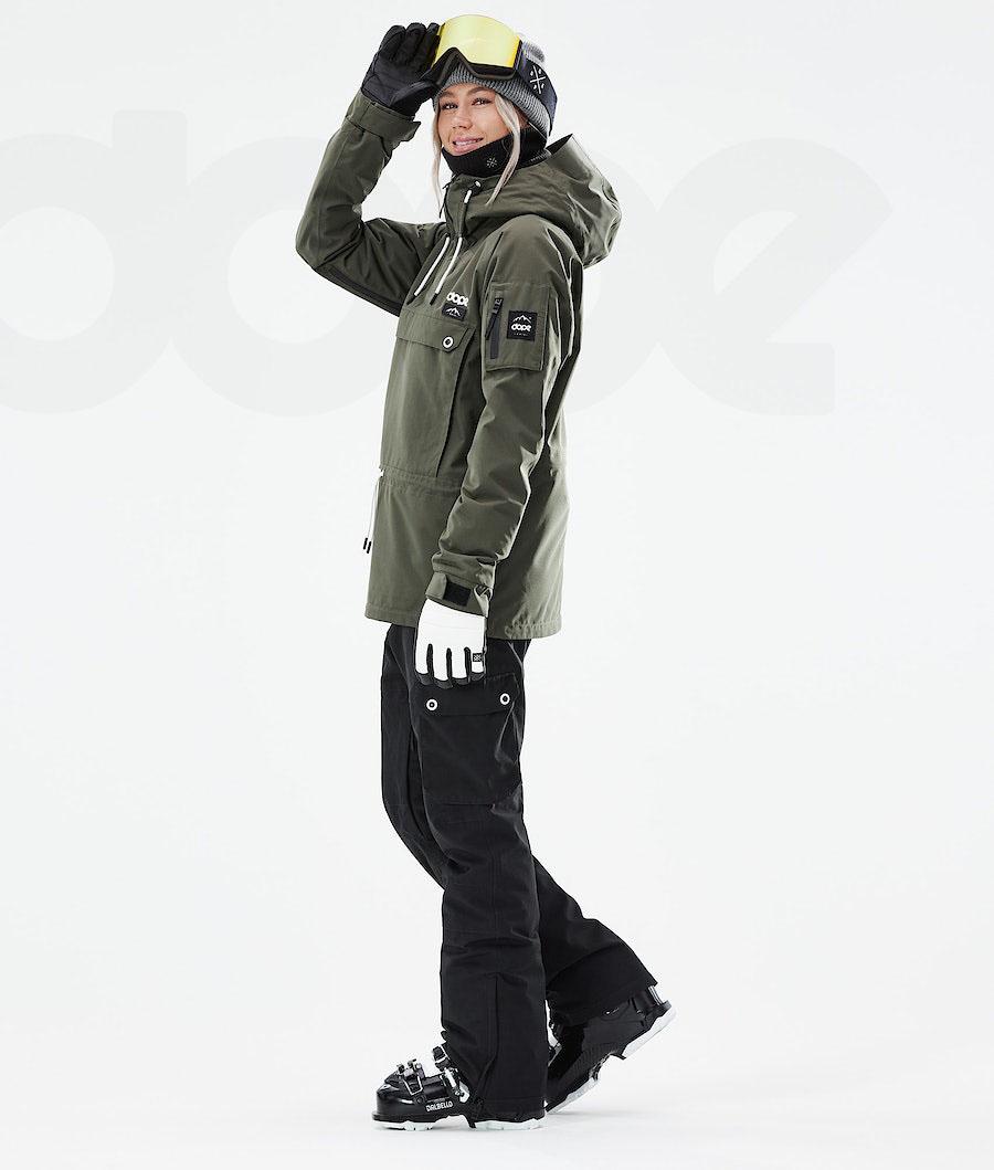 Olive Women's Dope Annok W 2021 Ski Jackets | NZ_D2337
