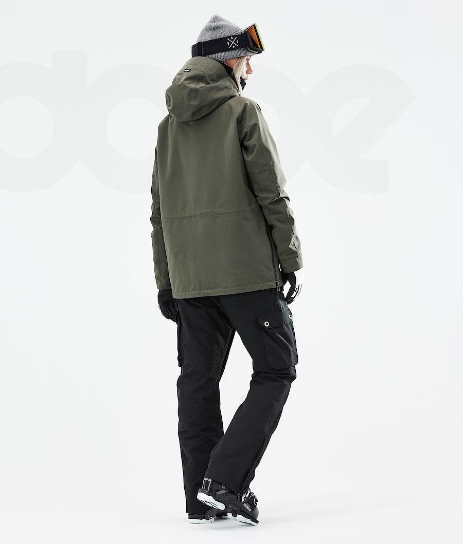 Olive Women's Dope Annok W 2021 Ski Jackets | NZ_D2337