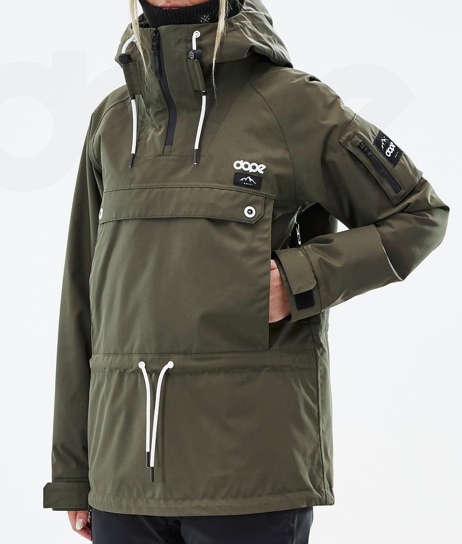 Olive Women's Dope Annok W Snowboard Jackets | NZ_D1791