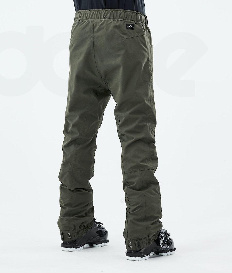 Olive Women's Dope Blizzard W 2021 Ski Pants | NZ_D2416