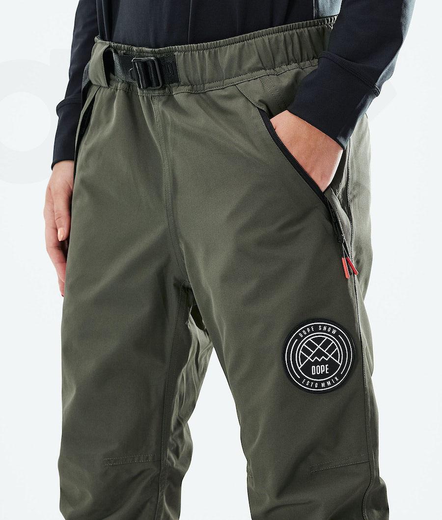 Olive Women's Dope Blizzard W 2021 Snowboard Pants | NZ_D2488