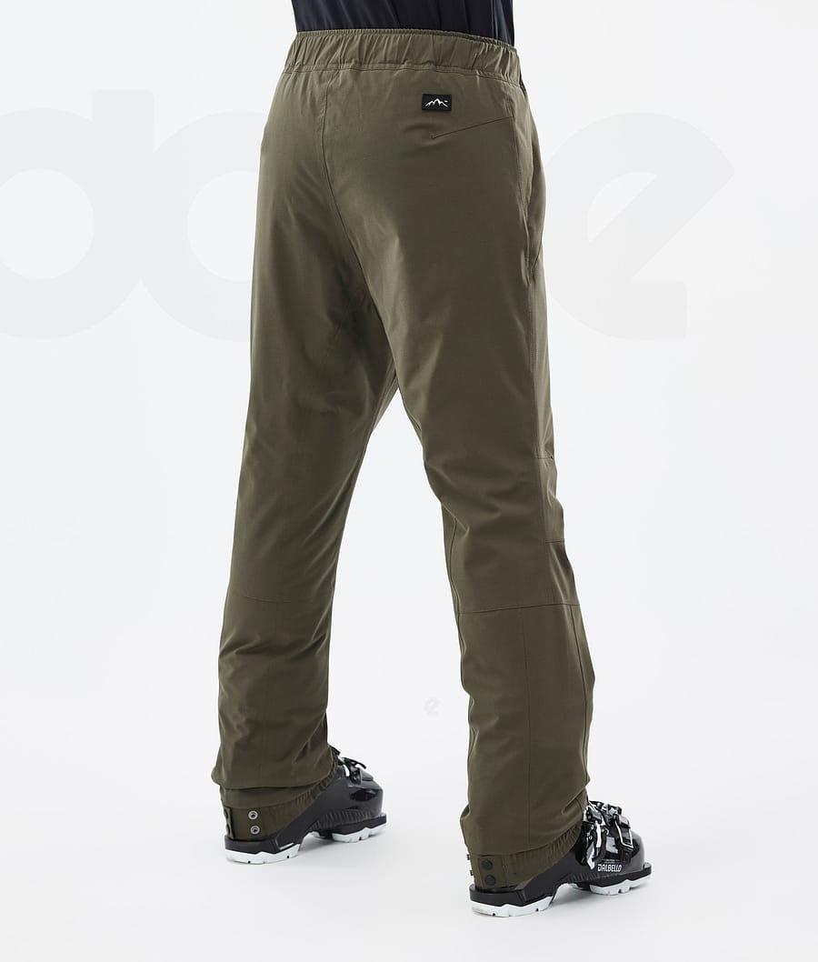 Olive Women's Dope Blizzard W Ski Pants | NZ_D1389
