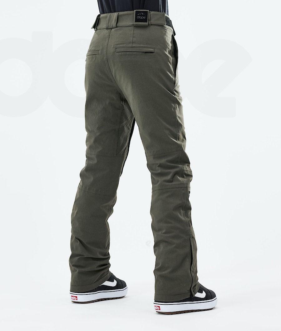 Olive Women's Dope Con W 2021 Snowboard Pants | NZ_D1982