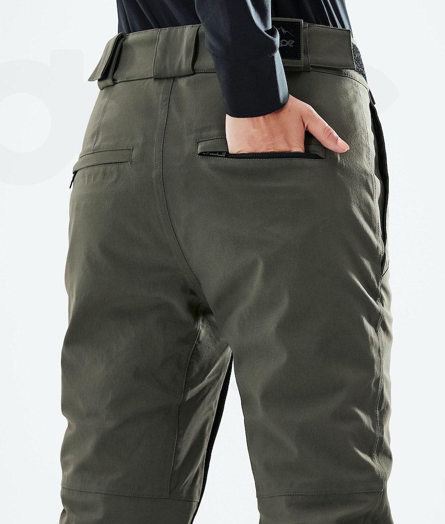 Olive Women's Dope Con W 2021 Snowboard Pants | NZ_D1982