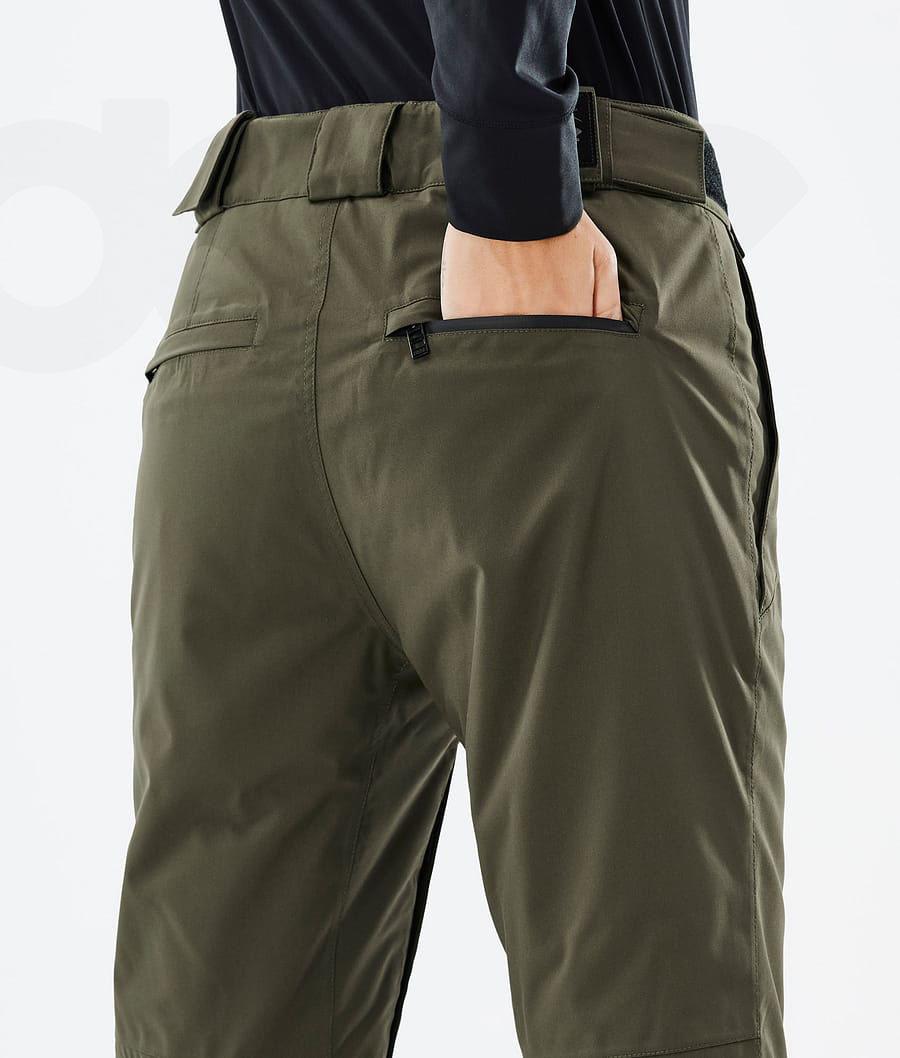 Olive Women's Dope Con W Snowboard Pants | NZ_D1628