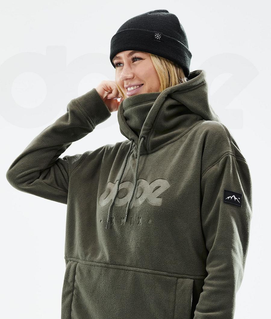 Olive Women's Dope Cozy II W 2021 Fleece | NZ_D1422