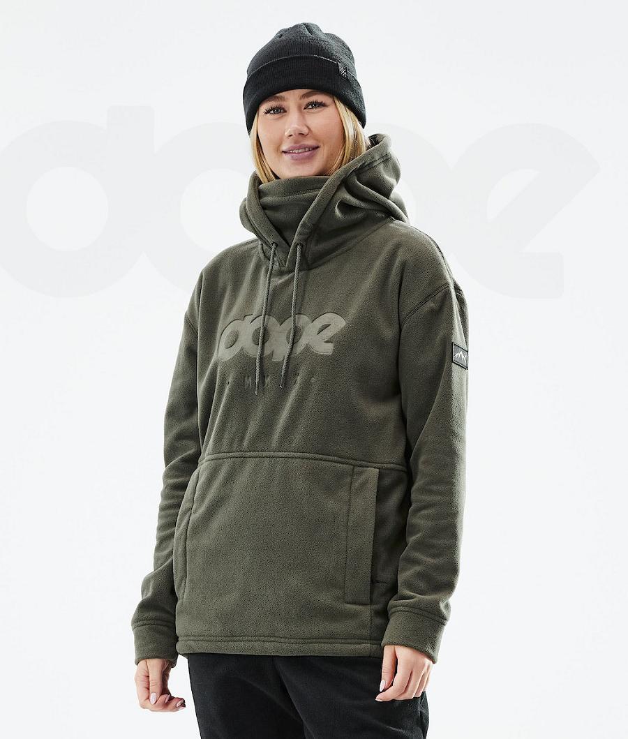 Olive Women\'s Dope Cozy II W 2021 Fleece | NZ_D1422