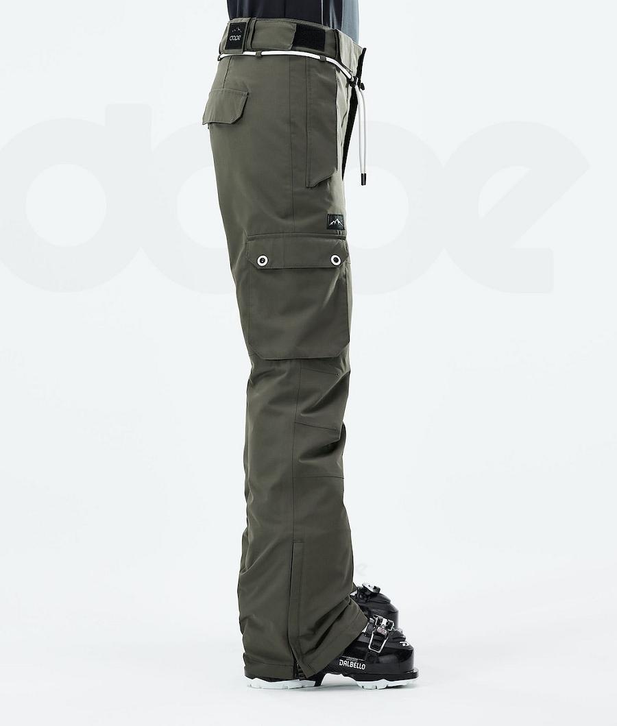 Olive Women's Dope Iconic W 2021 Ski Pants | NZ_D2021