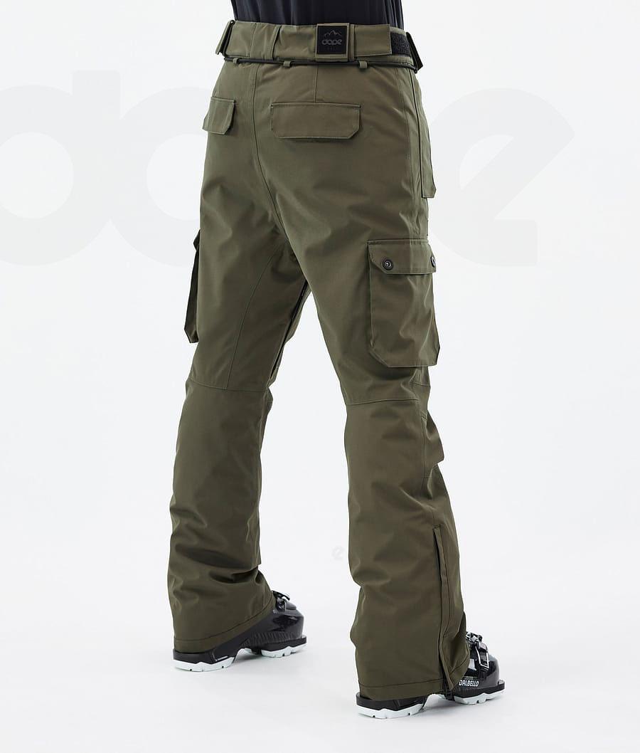 Olive Women's Dope Iconic W Ski Pants | NZ_D1193