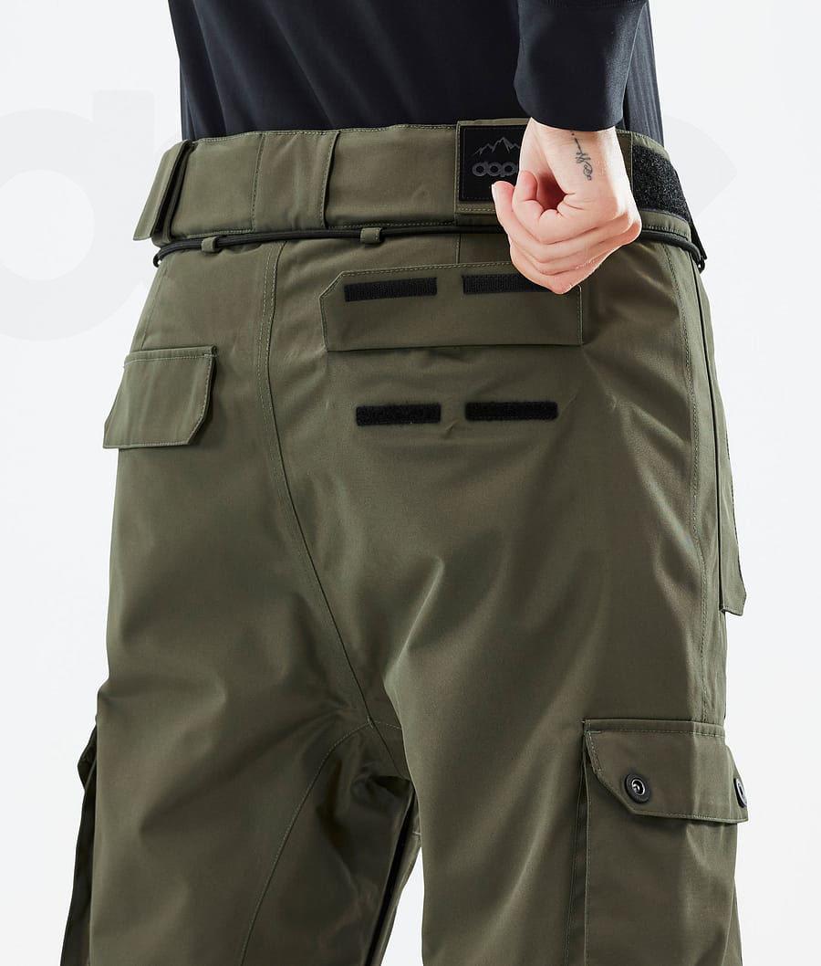 Olive Women's Dope Iconic W Snowboard Pants | NZ_D1110