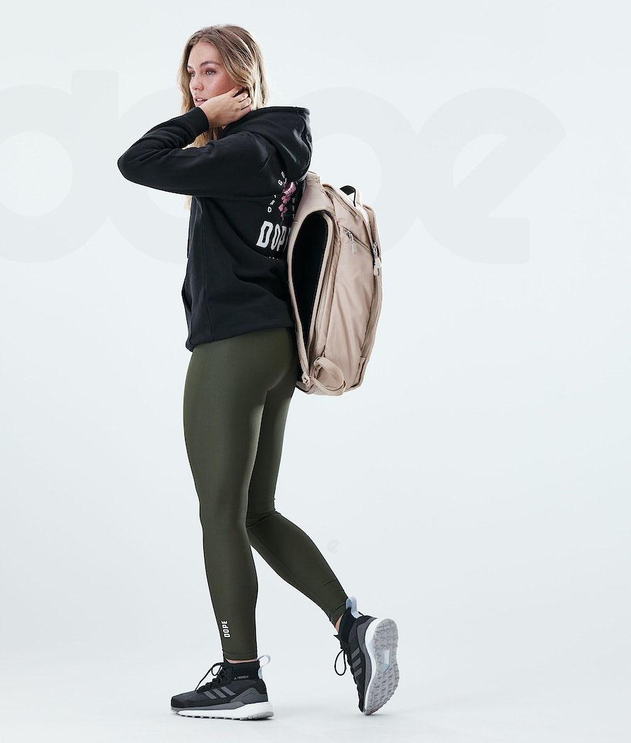 Olive Women's Dope Lofty Leggings | NZ_D1454