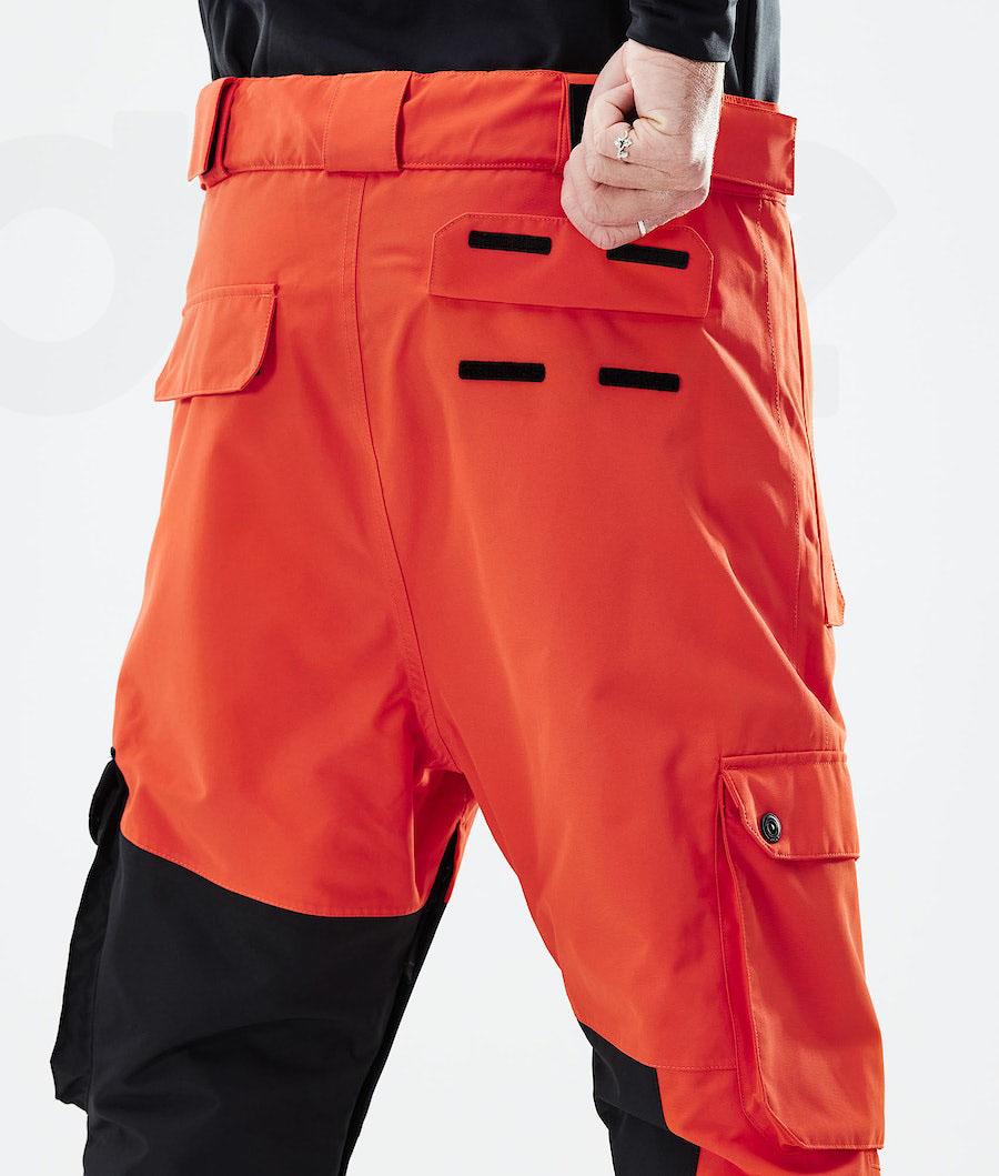 Orange / Black Men's Dope Adept 2021 Snowboard Pants | NZ_D2514