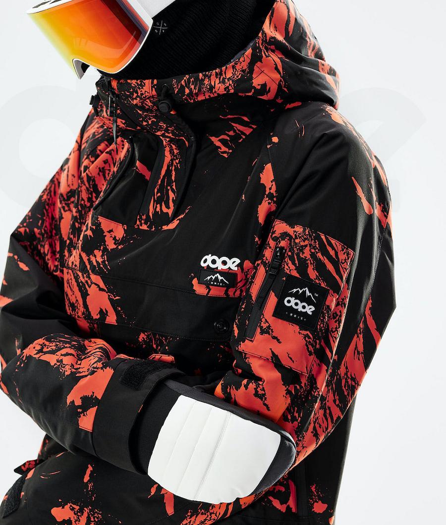 Orange Men's Dope Annok 2021 Ski Jackets | NZ_D2443