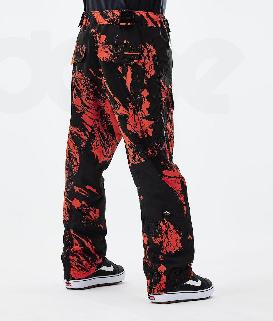 Orange Men's Dope Antek 2021 Snowboard Pants | NZ_D1568