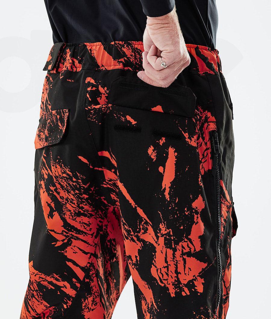 Orange Men's Dope Antek 2021 Snowboard Pants | NZ_D1568