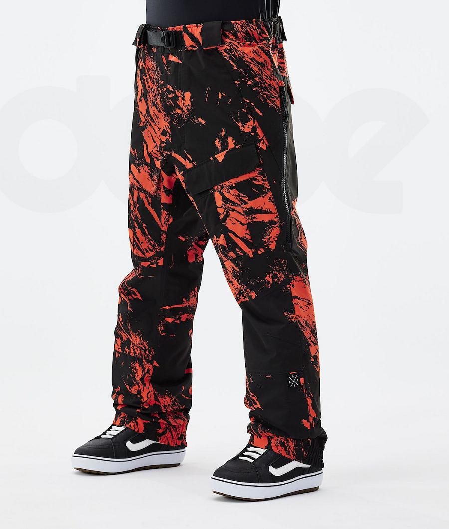 Orange Men\'s Dope Antek 2021 Snowboard Pants | NZ_D1568