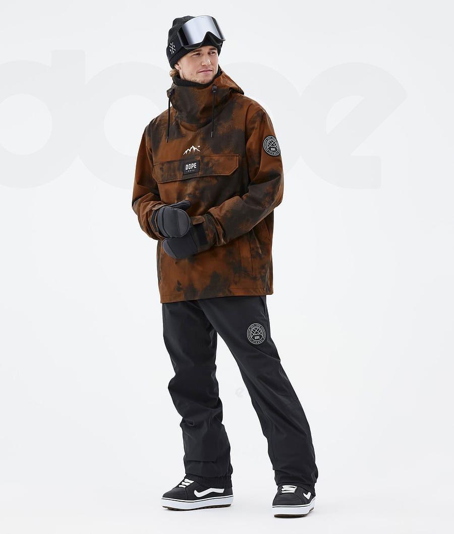 Orange Men's Dope Blizzard Snowboard Jackets | NZ_D1871