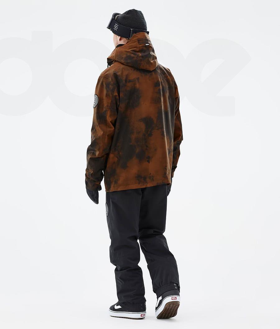 Orange Men's Dope Blizzard Snowboard Jackets | NZ_D1871