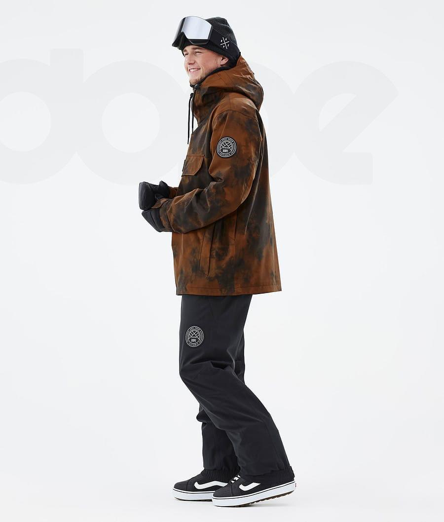 Orange Men's Dope Blizzard Snowboard Jackets | NZ_D1871