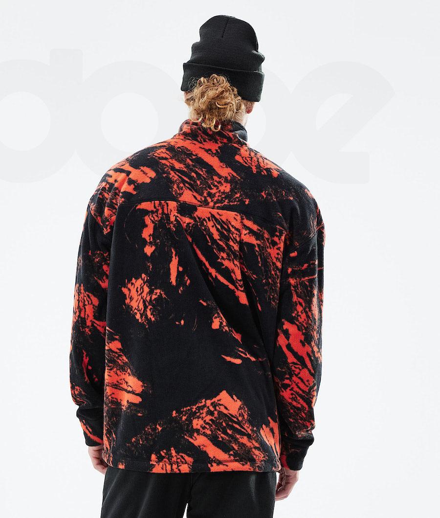 Orange Men's Dope Comfy 2021 Fleece | NZ_D2096