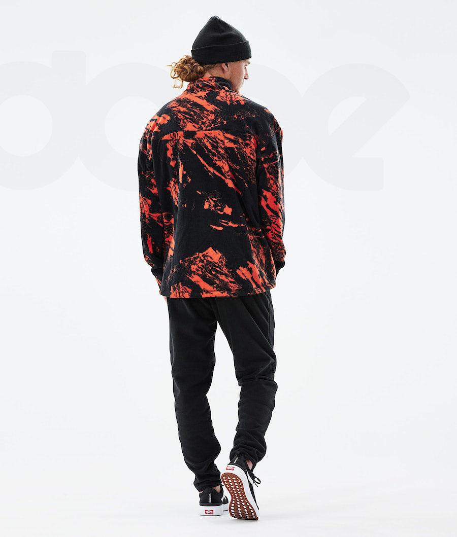 Orange Men's Dope Comfy 2021 Fleece | NZ_D2096