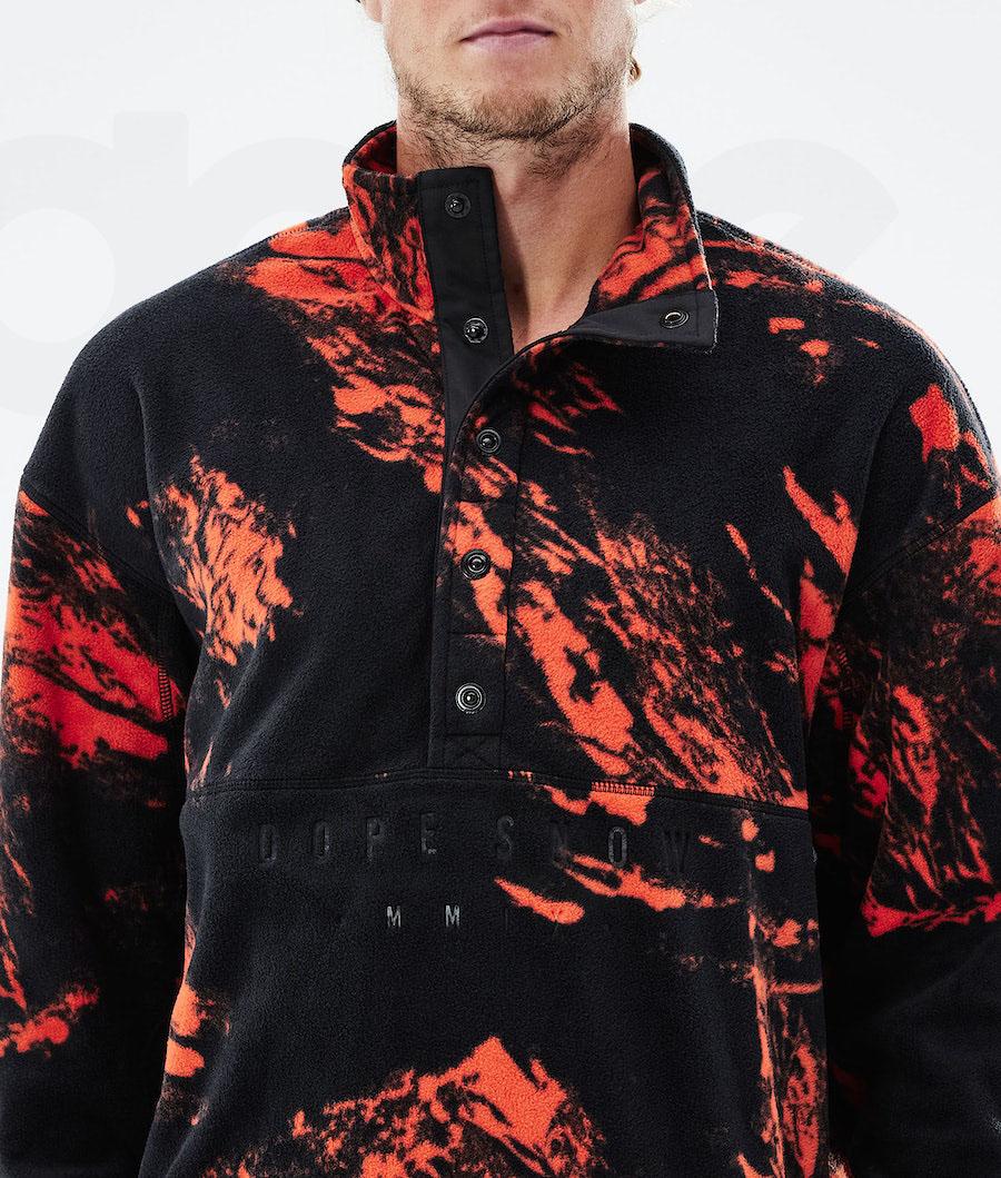 Orange Men's Dope Comfy 2021 Fleece | NZ_D2096