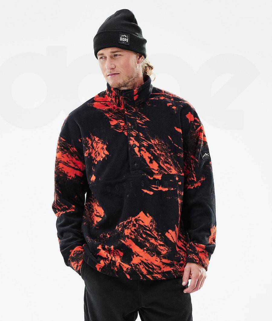 Orange Men\'s Dope Comfy 2021 Fleece | NZ_D2096