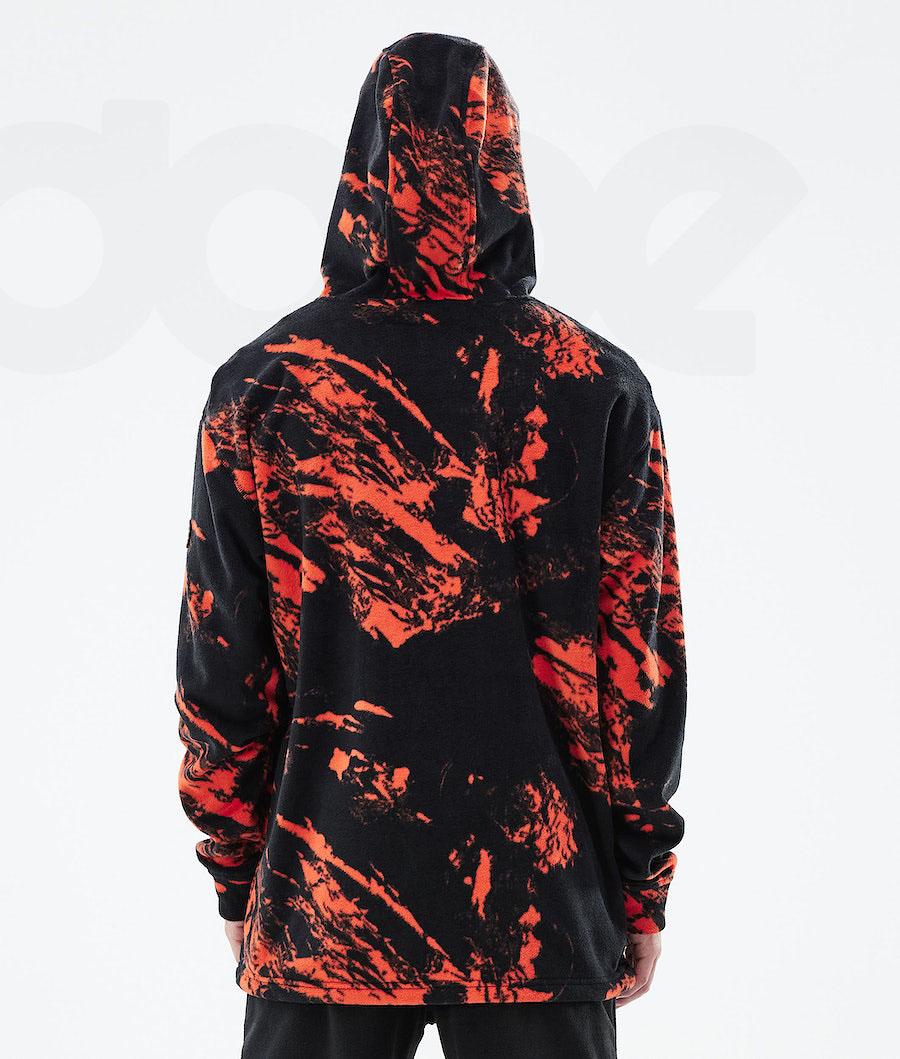 Orange Men's Dope Cozy II 2021 Fleece | NZ_D2115