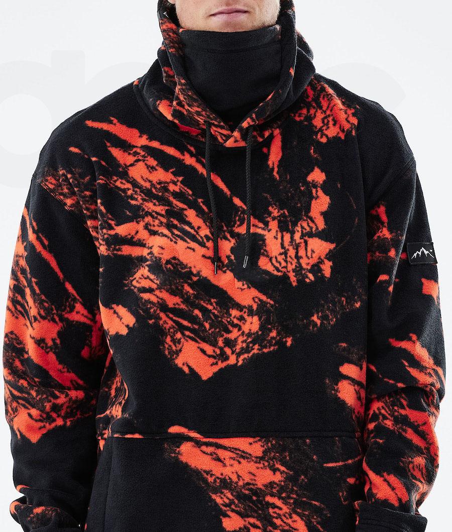 Orange Men's Dope Cozy II 2021 Fleece | NZ_D2115