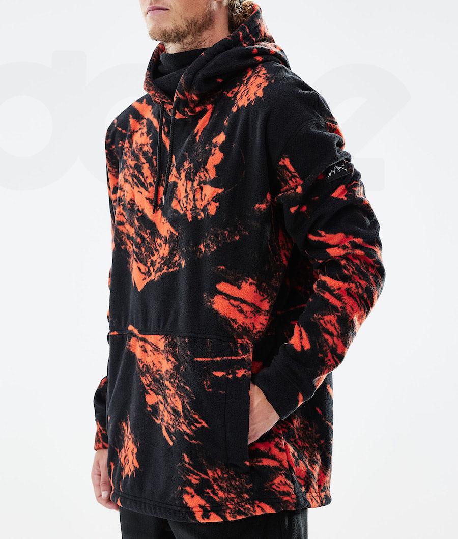 Orange Men's Dope Cozy II 2021 Fleece | NZ_D2115