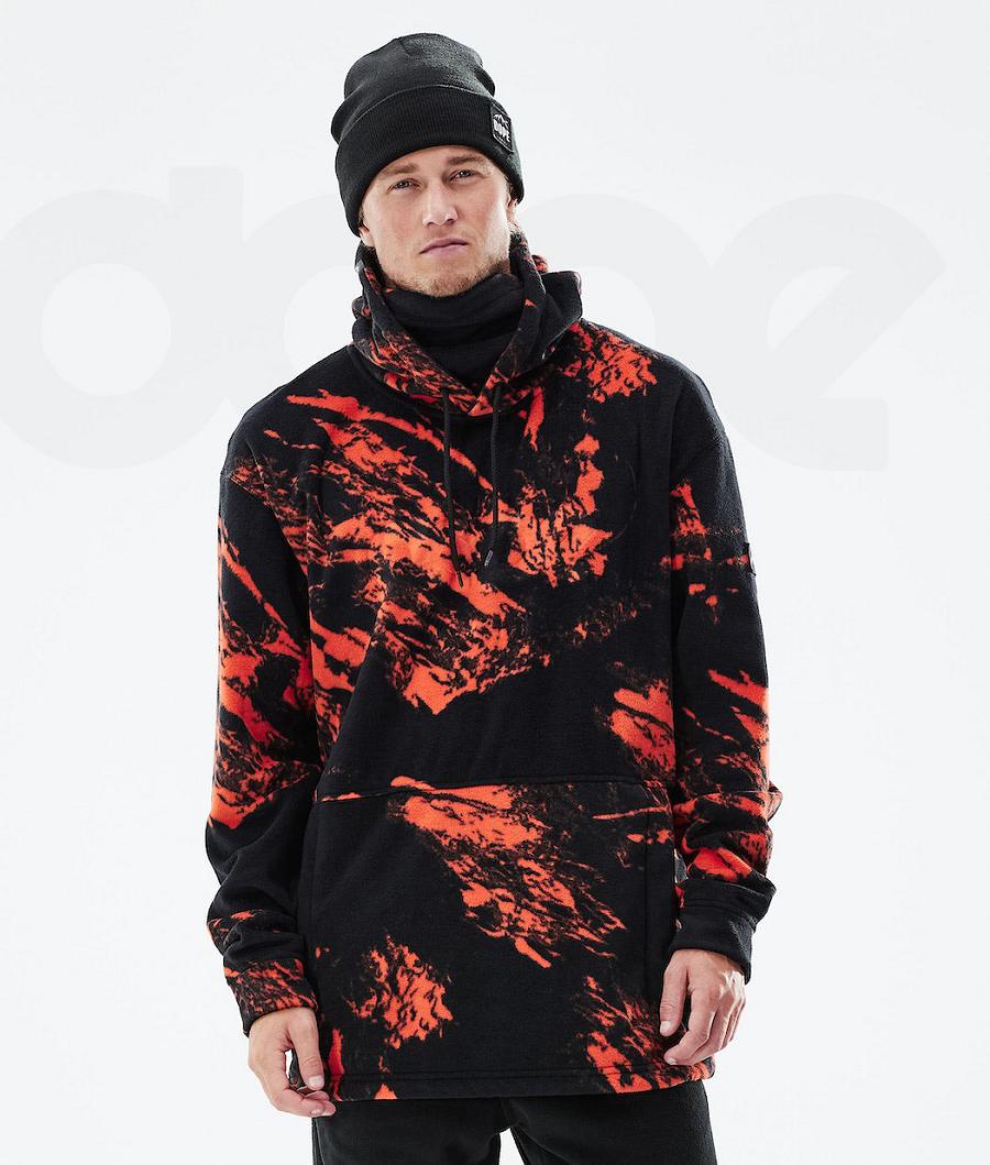 Orange Men\'s Dope Cozy II 2021 Fleece | NZ_D2115