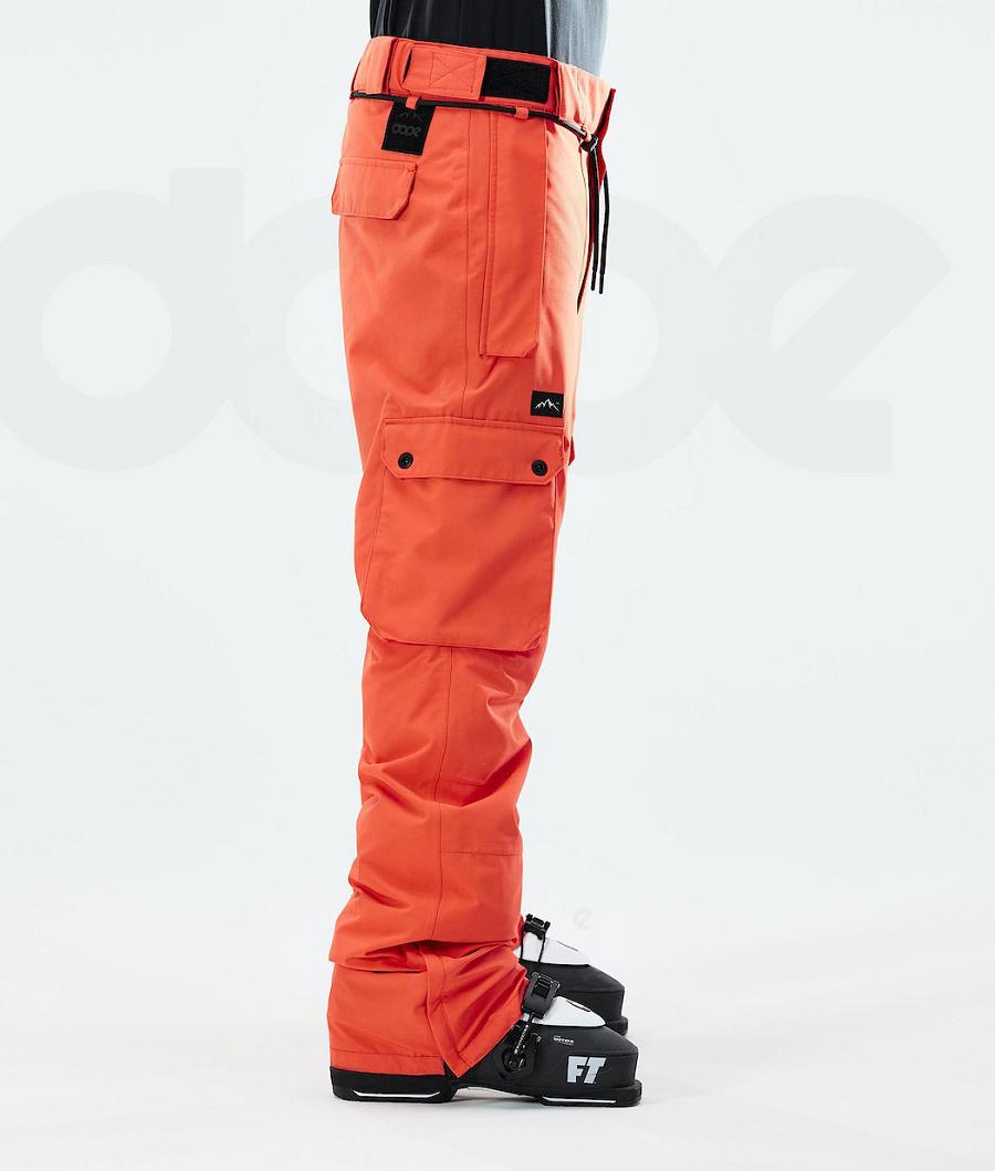 Orange Men's Dope Iconic 2021 Ski Pants | NZ_D1709