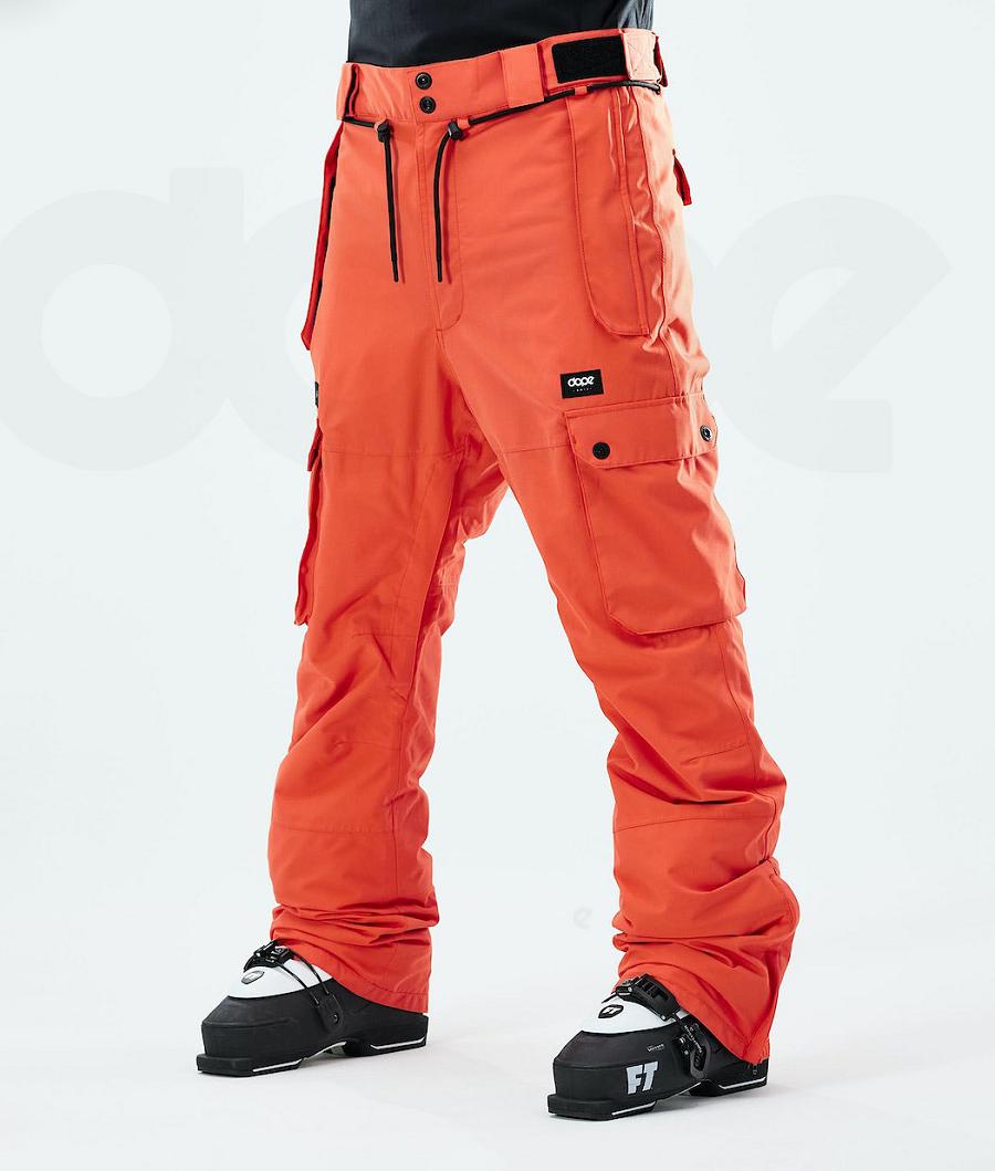 Orange Men\'s Dope Iconic 2021 Ski Pants | NZ_D1709