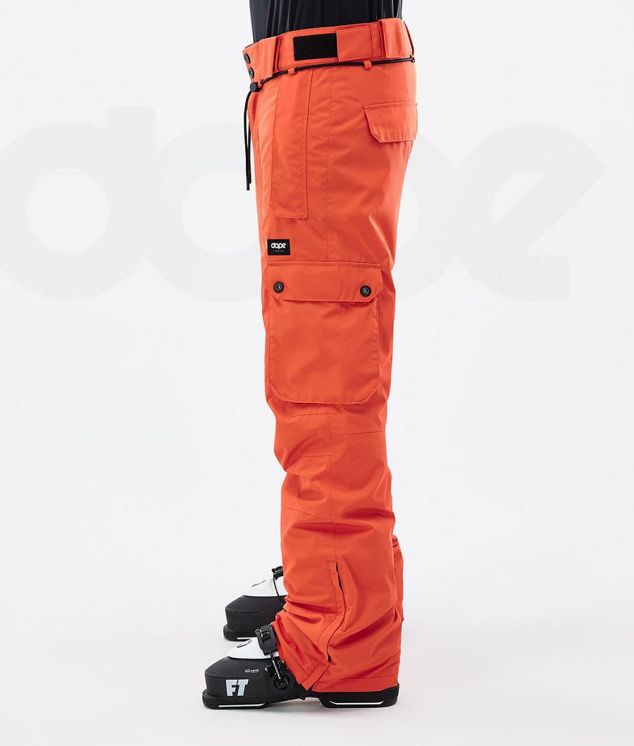 Orange Men's Dope Iconic Ski Pants | NZ_D2148