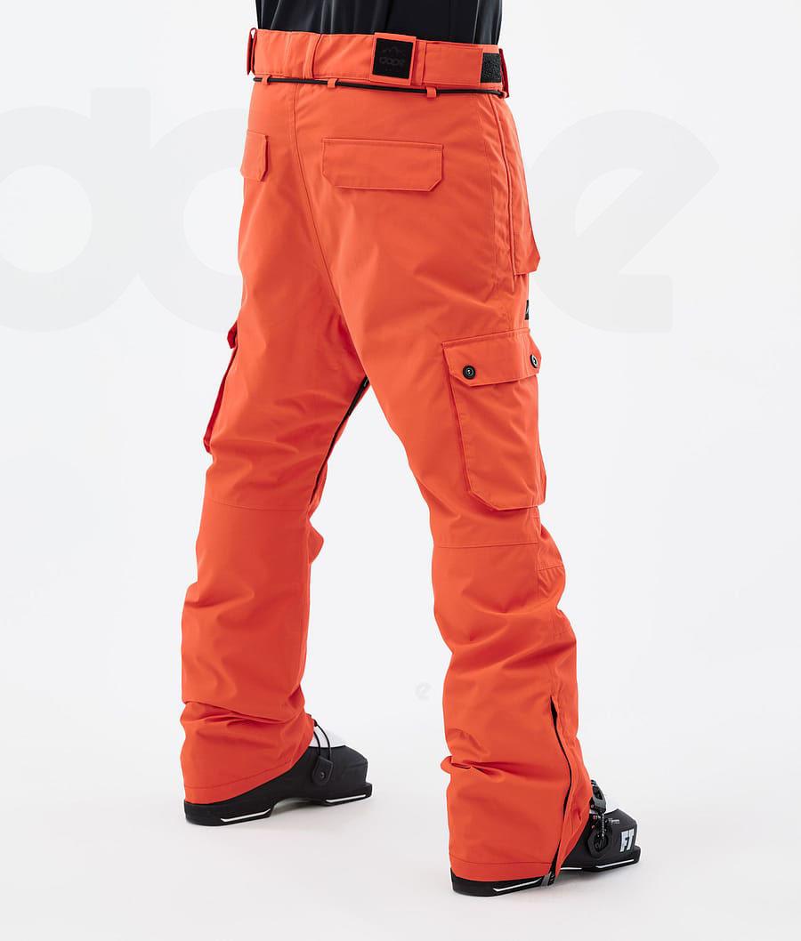 Orange Men's Dope Iconic Ski Pants | NZ_D2148