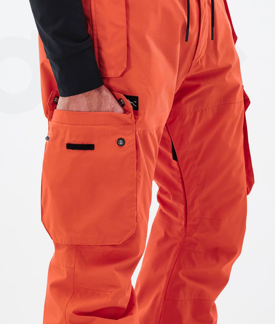 Orange Men's Dope Iconic Ski Pants | NZ_D2148