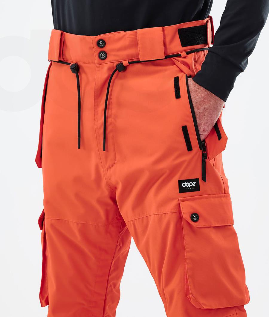 Orange Men's Dope Iconic Snowboard Pants | NZ_D1698