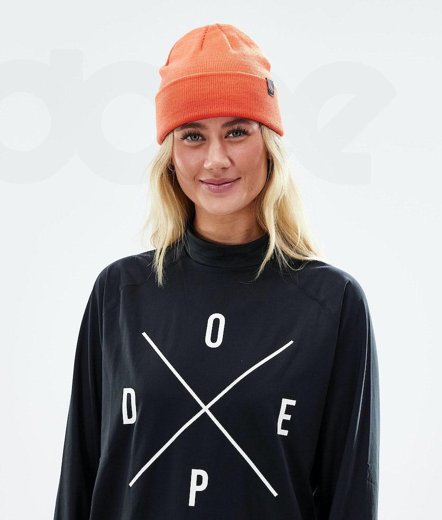 Orange Men's Dope Solitude Beanies | NZ_D2068