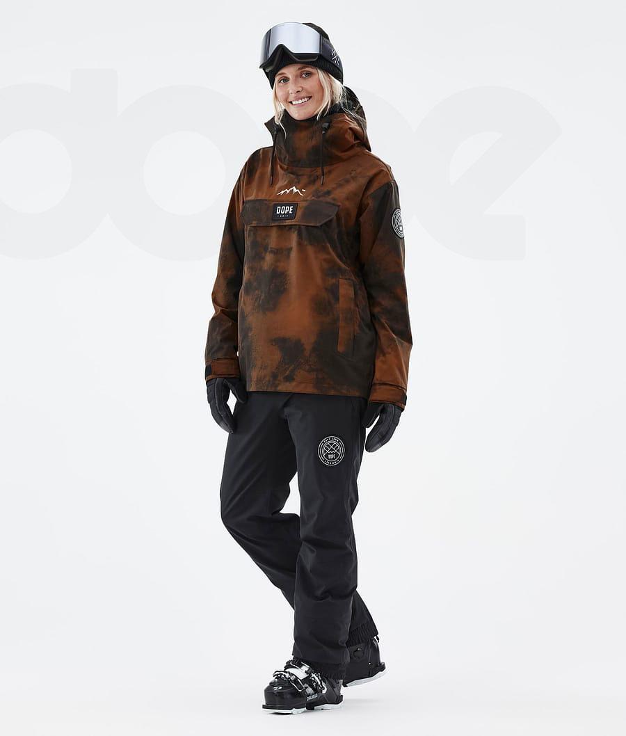 Orange Women's Dope Blizzard W Ski Jackets | NZ_D2179
