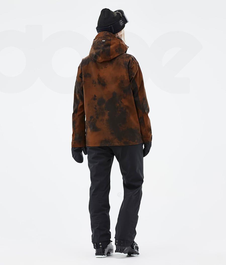 Orange Women's Dope Blizzard W Ski Jackets | NZ_D2179