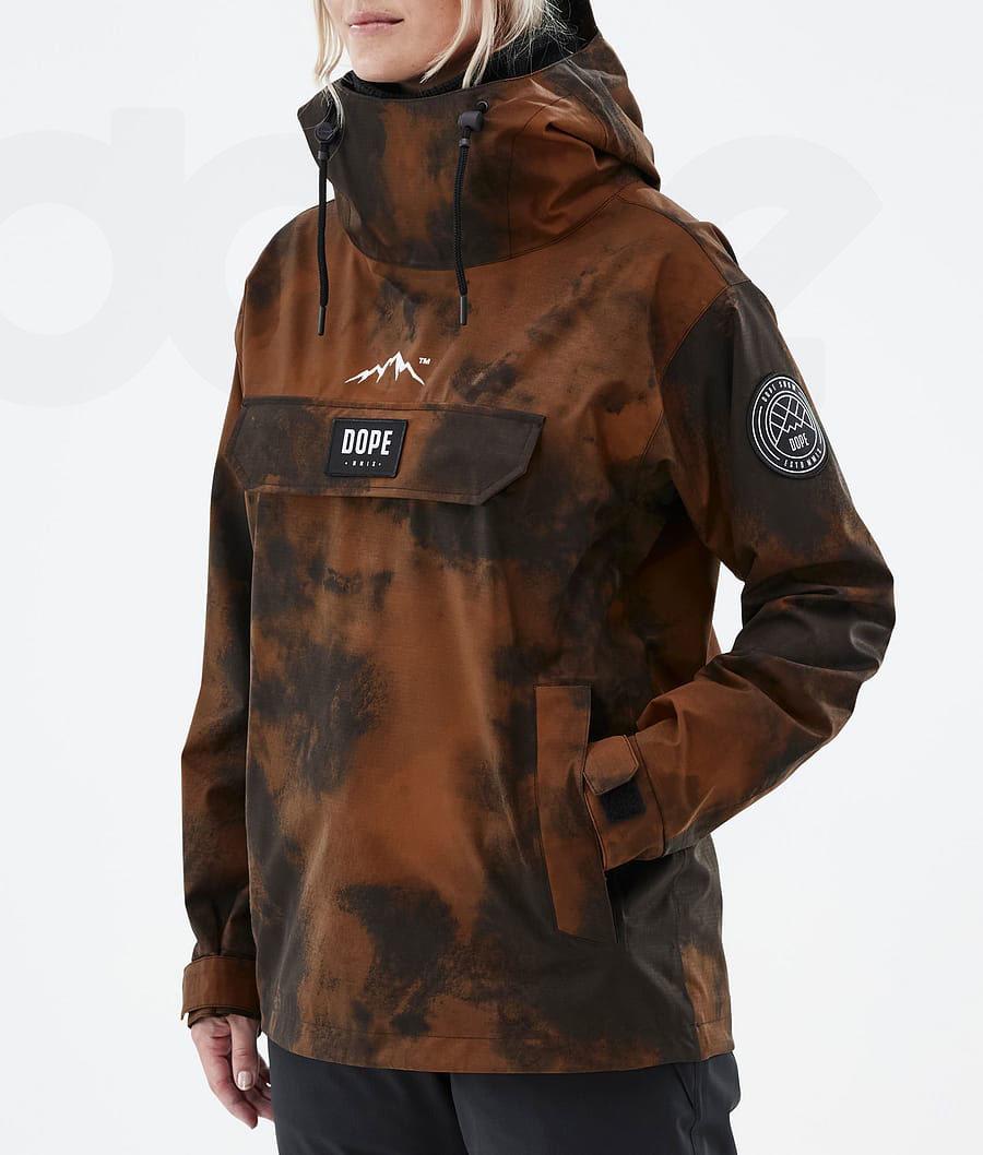 Orange Women's Dope Blizzard W Ski Jackets | NZ_D2179