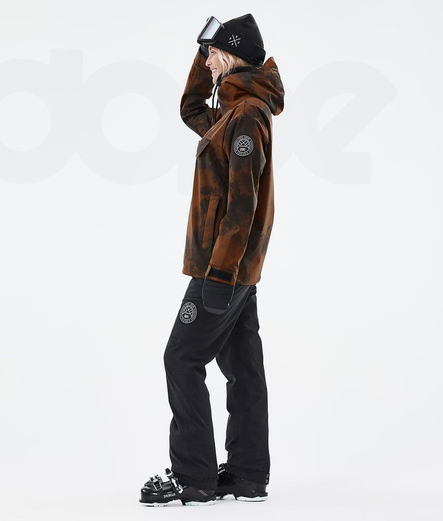 Orange Women's Dope Blizzard W Ski Jackets | NZ_D2179