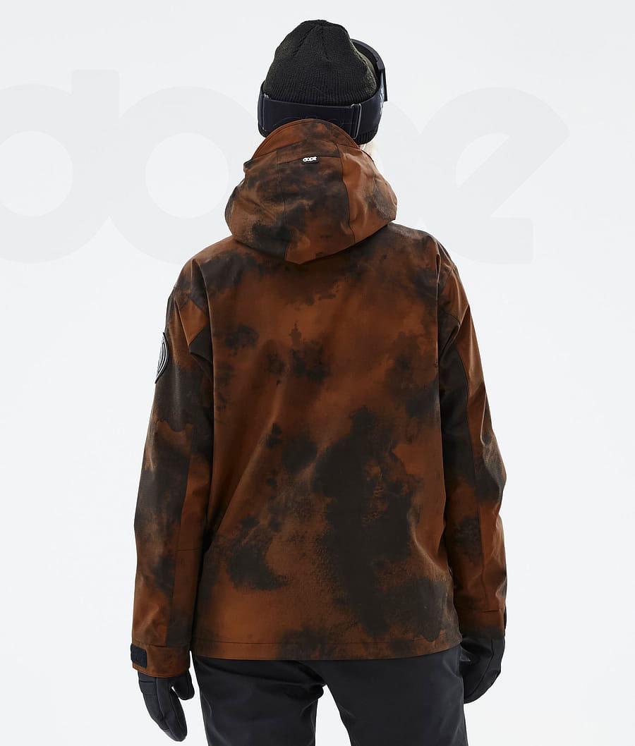 Orange Women's Dope Blizzard W Ski Jackets | NZ_D2179