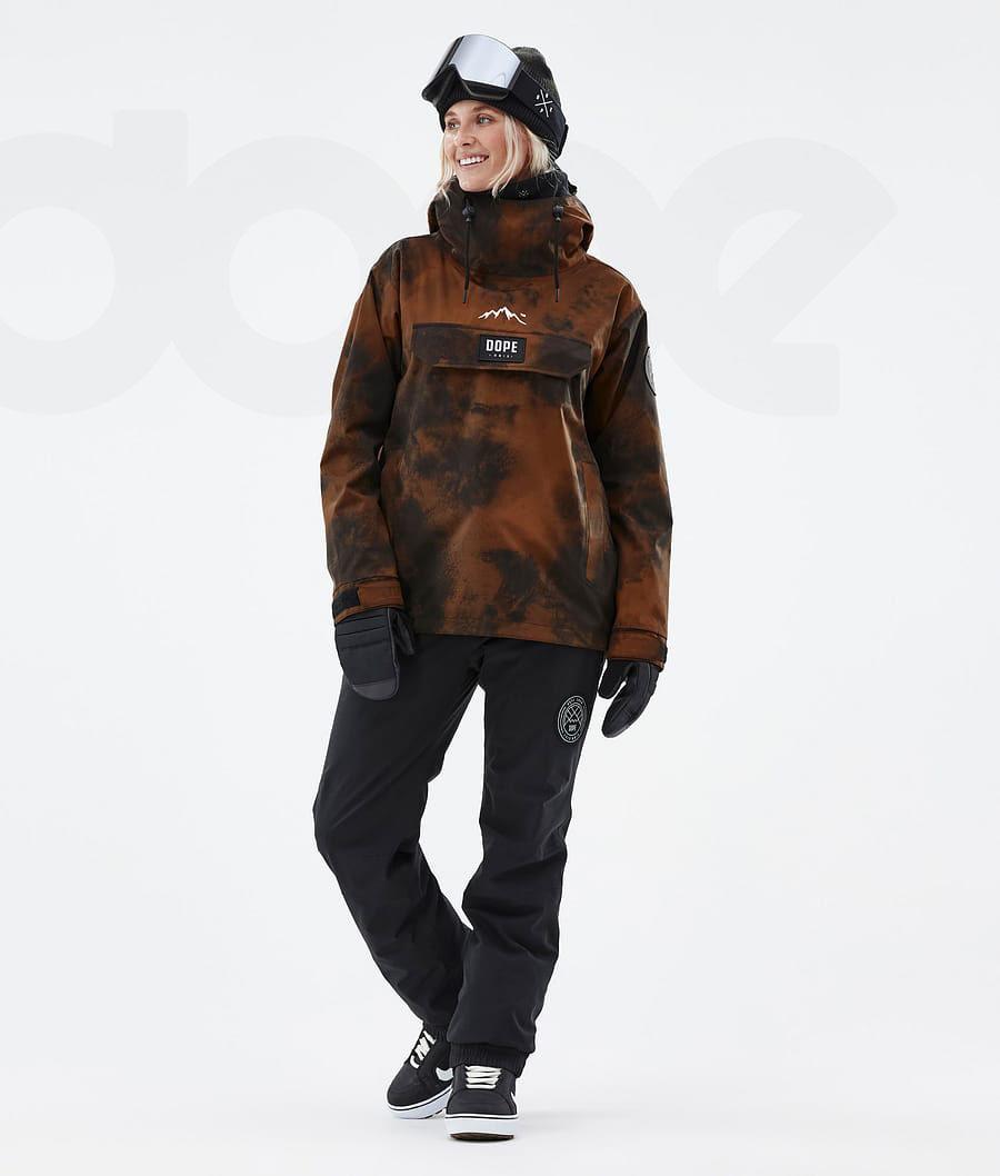 Orange Women's Dope Blizzard W Snowboard Jackets | NZ_D2331